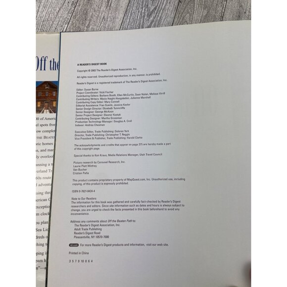 Readers Digest Off the Beaten Path Travel Guide 2003 - Picture 4 of 7